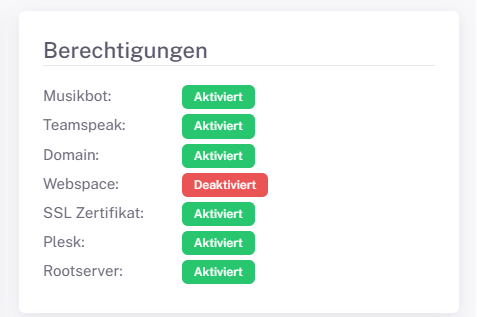 API-Key Verwaltung im FameSystems Webinterface